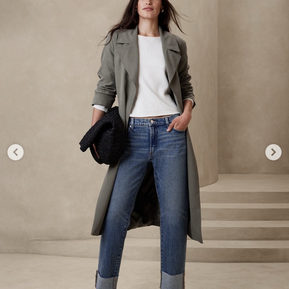 Banana Republic Blue Cropped Women's Jeans